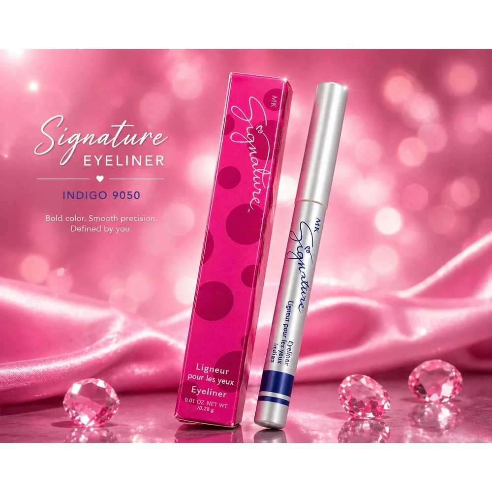 Mary Kay Signature Eyeliner Indigo 9050 Blue Retractable Eye Liner Pencil New